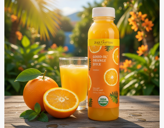 Good Ol' Orange Juice cold-pressed cold-pressed juice — 100% Orange Juice